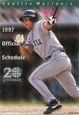 Calendario de béisbol 1997 de los Seattle Mariners MLB - Alex Rodríguez Foto 1 de 2