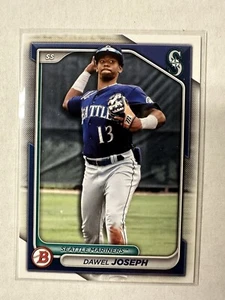 Dawel Joseph RC 2024 Bowman Draft #BD170 Mariners Prospekt Menge - Bild 1 von 2