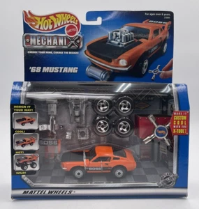 Mattel Hot Wheels Mechanix '68 Mustang + Accessories (New & Sealed) - Picture 1 of 6