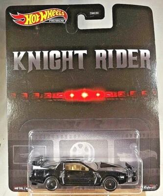 2020 Hot Wheels Premium Knight Rider K.I.T.T SUPER PURSUIT MODE Black RealRiders - Image 1 of 4