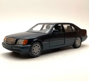 Schabak Mercedes Benz 600 SEL V12 Limousine in blau extrem selten, 1:24, RV14 - Picture 1 of 8