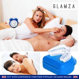 SLEEP APNEA MOUTH GUARD Anti Snoring Mandibular Advancement Device Teeth Grind - Picture 1 of 12