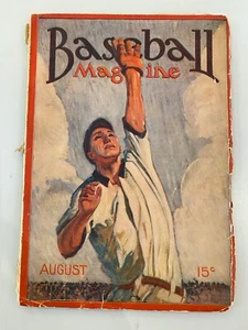 Revista de béisbol de agosto de 1913 original ver fotos envío gratuito - Imagen 1 de 5