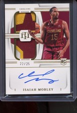 2022-23 National Treasures RPA Isaiah Mobley /25