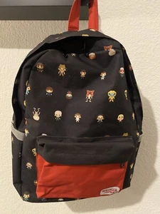 Stranger Things Official Loungefly Backpack All Over Chibi Characters School - Picture 1 of 5