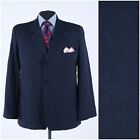 Mens Merino Wool Blazer 44S Uk Size Agnes Homme Paris Sport Coat Vintage Jacket