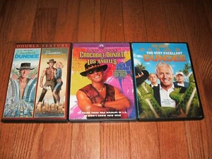 Crocodile Dundee trilogy+ The Very Excellent Mr. Dundee on DVD. Paul Hogan - Picture 1 of 1