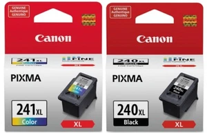 Original Canon PG-240XL Schwarz + CL-241XL Farbe Tintenpatronen - Open Box!!! - Bild 1 von 3