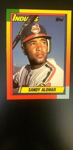 1990 Topps Traded - Sandy Alomar - card # 2T - NICE CARD - NRMNT/MINT