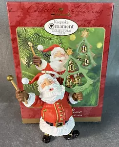 Hallmark Keepsake Collectors Club Jingle Bell Kringle 2000 Membership Ornament - Picture 1 of 6