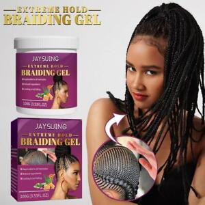 Hair Twist Braiding Gel Extreme Hold Edge&Braid Control Cream Hair Styling D0I4