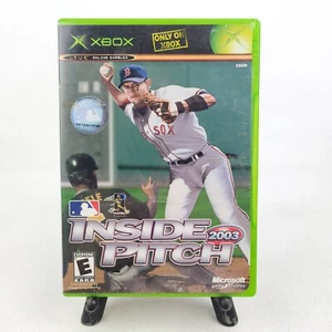 MLB Inside Pitch 2003 (Xbox 2003 Online Enabled) CIB w/ Manual POLISHED DISC - Picture 1 of 7
