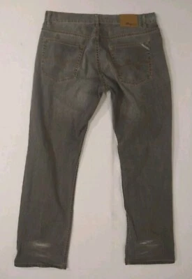 Pantalones de mezclilla Lifted Research Group LRG para hombre Y2K holgados pierna recta 34X33 Foto 1 de 4