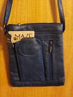 NEW Maze Exclusive Navy Blue On-the-Go Super Soft Leather Crossbody Bag NWT