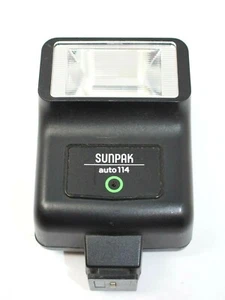 Sunpak Auto 114 Hotshoe Flashgun - Picture 1 of 3