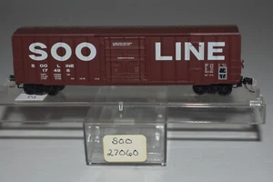 N Scale MTL Soo Line 50' Single Door Boxcar 17495 C49274 - Picture 1 of 2