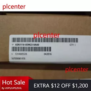 New Siemens 6SN1118-0DM23-0AA0 6SN1 118-0DM23-0AA0 SIMODRIVE 611-D CLOSED-LOOP - Picture 1 of 2