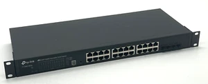 TP-Link T1700G JetStream 24-Port Gigabit Switch 4 10Gb SFP+ Slot T1700G-28TQ - Picture 1 of 6