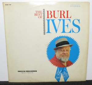 BURL IVES THE BEST OF (VG+) DXSB-7167 LP VINYL RECORD - Picture 1 of 6