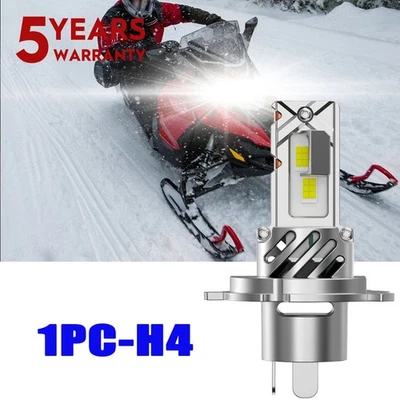 Super Hi/Lo H4 9003 LED Light Bulb for Ski-Doo Formula III 600 700 800 1996–1999 - Image 1 of 4