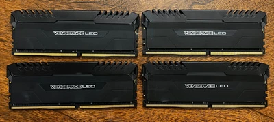 Corsair Vengeance LED 32GB (4 x 8GB) DDR4 3000 (PC4 24000) - Image 1 of 2