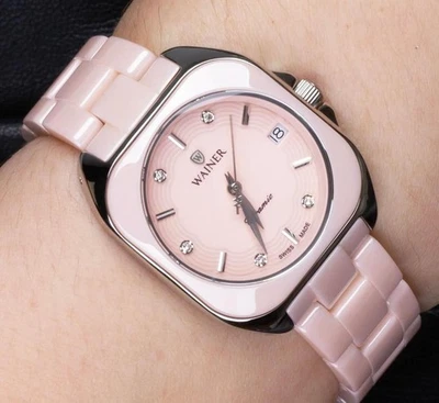 Reloj Pulsera Mujer Wainer Swiss Made WA.18070-B Cerámica Foto 1 de 4