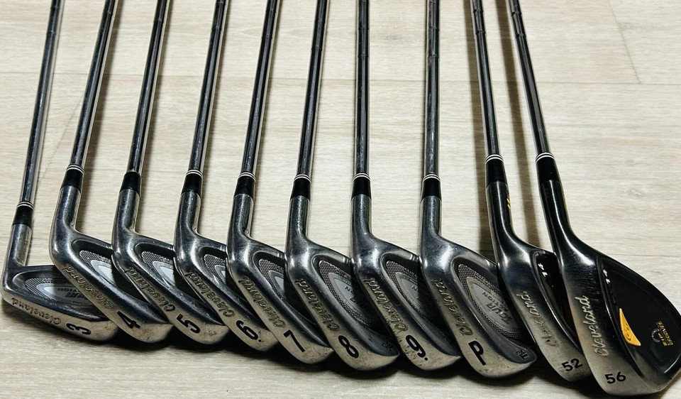 Cleveland Ta3 Iron Set 3-Pw Stiff Flex W/ Cleveland CG14 52 And 56 Degree Wedges - Image 1 of 4