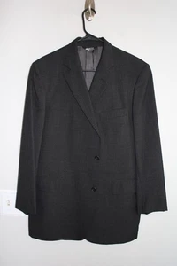 CHARCOAL GRAY J. PRESS PRESIDENTIAL SPORT COAT sz 42S suit jacket MADE in USA - Picture 1 of 6