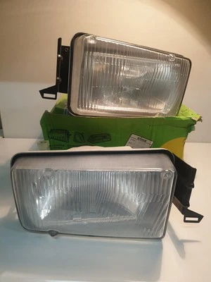 Coppia Faro Proiettore Dx+Sx Elma Valeo Anteriore Alfa Romeo Alfetta/83 2.4 TD - Imagen 1 de 4