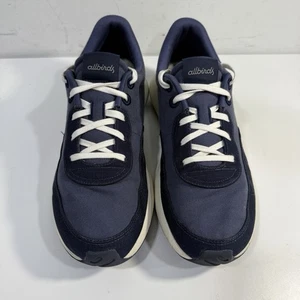 Allbirds Mens Courier Sneaker shoes 5.51 KGC02E Navy Fabric Comfort Size 14M - Picture 1 of 12