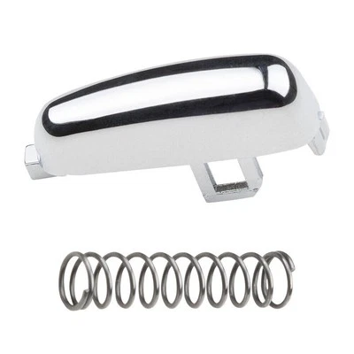 Lever Button 1372684936 Accessories Aluminum Chrome Car Handbrake Repair - Image 1 of 4
