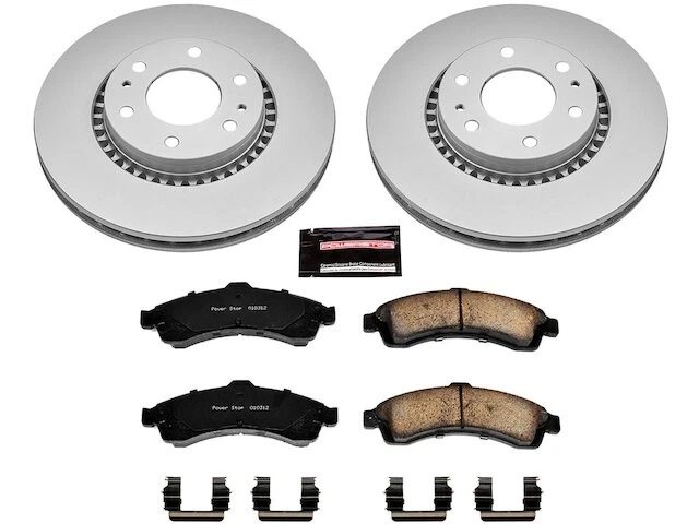 Kit de pastillas de freno delanteras y rotor para GMC Envoy XUV 2004-2005 KD172BP Foto 1 de 1