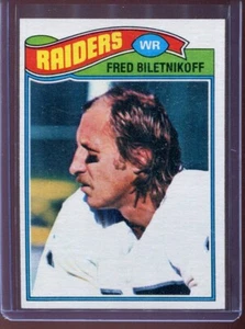 1977 Topps Football # 295 Fred Biletnikoff (NM) Near Mint - Picture 1 of 2