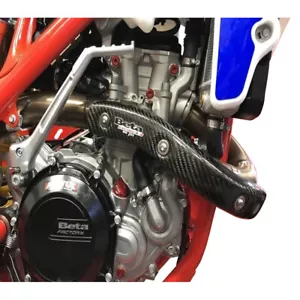 P3 Carbon Head Pipe Heat Shield Stock For BETA 350 390 RR RS RR-S RR-RACE - Picture 1 of 1