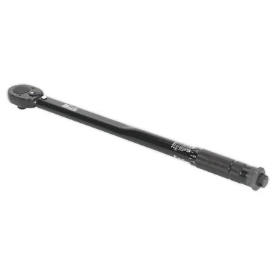 Sealey AK624B Micrometer Torque Wrench 1/2" Square Drive Calibrated Black Series - Image 1 of 4