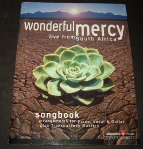 Wonderful Mercy Live From South Africa Songbook - Vineyard Music - Picture 1 of 6