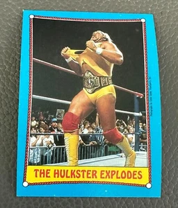 Hulk Hogan WWF TitanSports Titan Sports 1987 #26 The Hulkster Explodes  - Picture 1 of 2