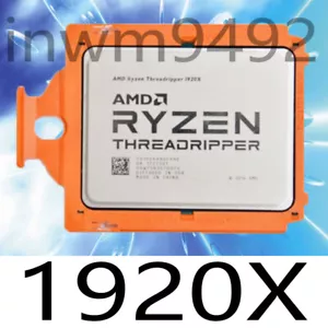 AMD Ryzen Threadripper 1920X 3.5 GHz 12-core socket str4 supports x399 processor - Picture 1 of 2