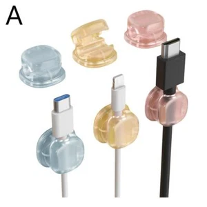 6Pcs Wire Cord Organizer Holder, Self Adhesive Cable Clips F8L2 - Picture 1 of 30