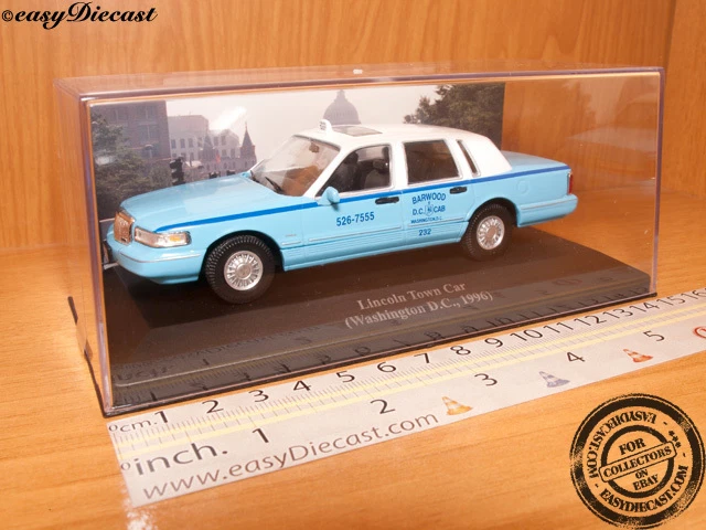 Lincoln Town Car Taxi 1:43 Washington DC (EE. UU.) 1996 Foto 1 de 1