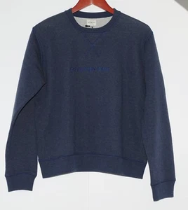 Sweat CALVIN KLEIN JEANS bleu ou gris Taille L Excellent état - Picture 1 of 12