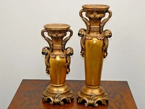 Gold Candle Holders - Picture 1 of 9