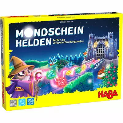 HABA Mondscheinhelden 3D-Spiel Schiebespiel Sammelspiel Kinderspiel Kinder Spiel - Bild 1 von 4