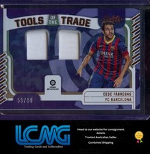 2022-23 Panini Absolute Soccer Tools of the Trade Blue Prizm /99 Cesc Fabregas