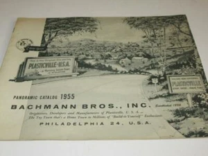 CATÁLOGO PANORÁMICO BACHMANN BROS. 1955 PLASTICVILLE - RARO - B/CON - EXCELENTE - B18 - Imagen 1 de 1
