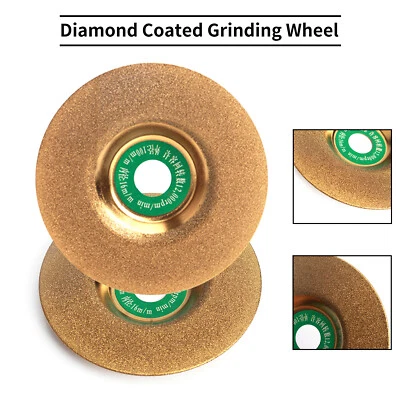 4 Inch Diamond Coated Grinding Disc Wheel For Carbide Stone Glass Angle Grinder - Image 1 of 4