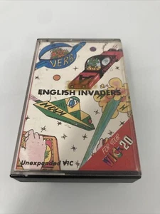 English Invaders, Commodore Vic 20 Kassettenspiel selten - sehr guter Zustand - Bild 1 von 3