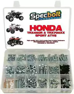 250pc Bolt kit Honda TRX450R ATV Body Plastics Fenders Frame Motor TRX450 - Picture 1 of 1