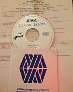RADIO SHOW: BBC CLASSIC TRACKS w/RICHARD SKINNER 6/15/92 SUMMER OF LOVE, 5 LIVE - Picture 1 of 2