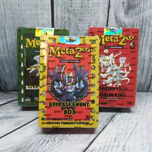 Meta Zoo Collectabel Card Games - Set Of 3 Boxes - Picture 1 of 8